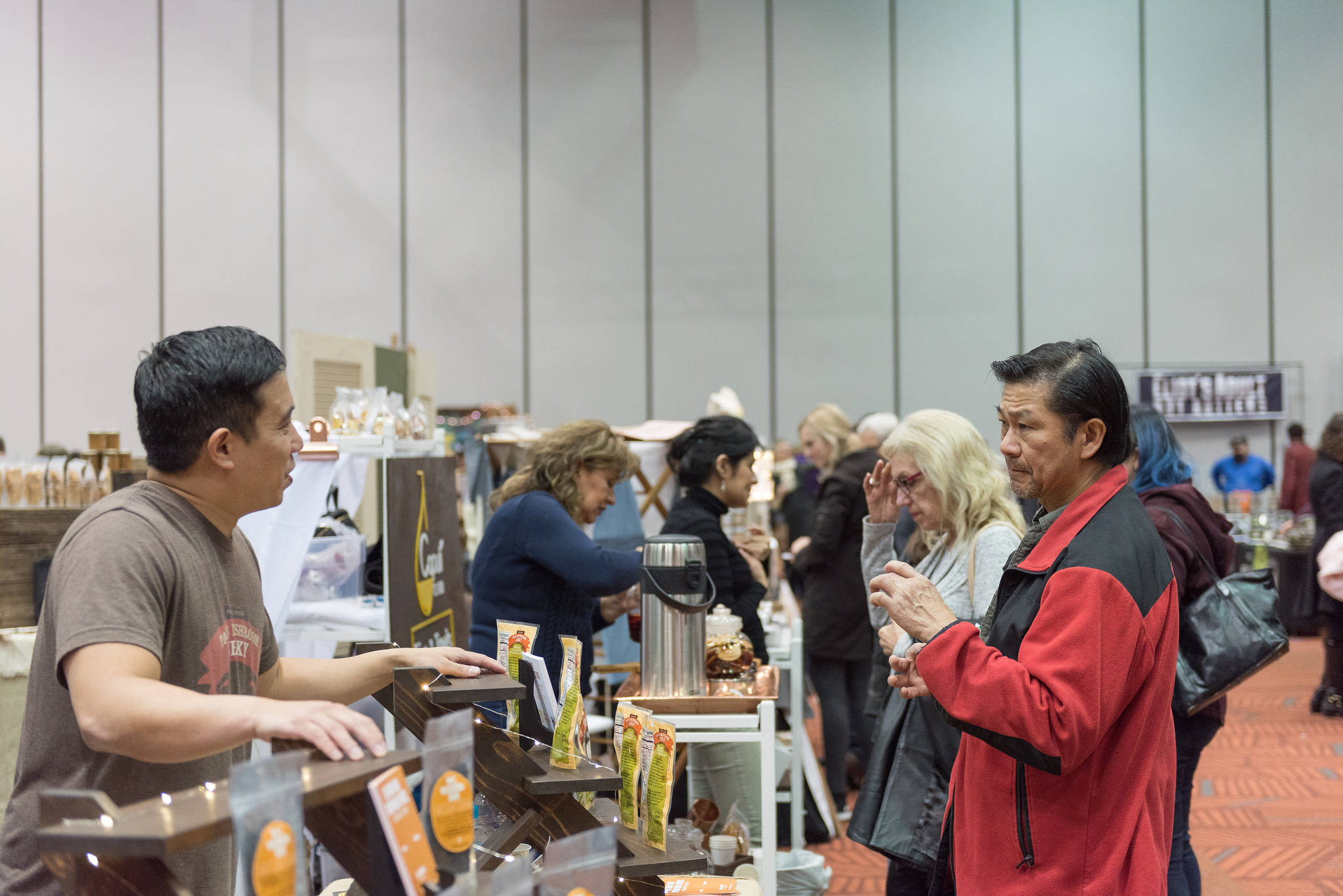 Gobble Up brings local food crafters together to show off their wares. Photo by Lydia Brewer