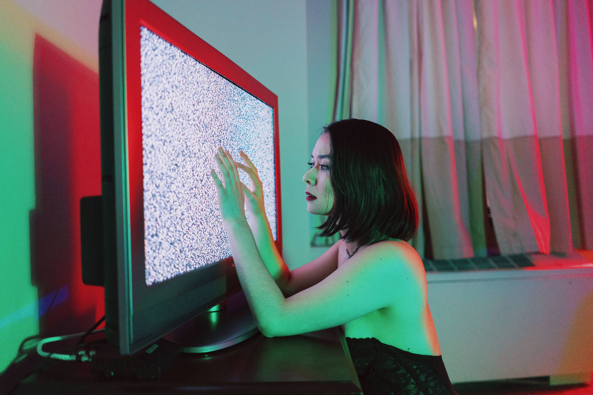 Mitski auditioning for a role in a new &lt;em&gt;Poltergeist &lt;/em&gt;film. Photo by Bao Ngo