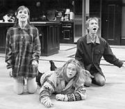 Cold hearts, warm room: Kristin Flanders, Cynthia Lauren Tewes, and Pamela Nyberg as three powerful wives.