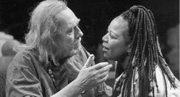 The Beat goes on: John Seitz plays a dying hippie and Cynthia Jones is his nurse.