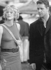 On-set lovers Meg Ryan and Russell Crowe.