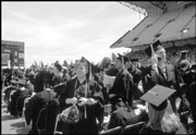 Many professors are departing as UW celebrates its 126th commencement.