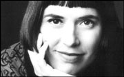 Eve Ensler, vagina monologist.