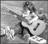And the cradle will rock: Children's music crawls out of the crib.