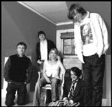 Sonic Youth: Lee Ranaldo, far left.