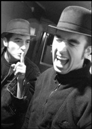 Thomas (left) and Templeton: "It's going to be loud."