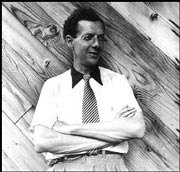 No lightweight: Britten stands tall.