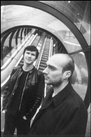 The Fire Theft: Will Goldsmith (left) and Jeremy Enigk.