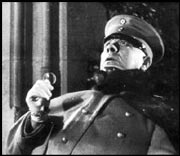 Von Stroheim sees the folly of war.