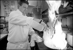 Hot stuff in the kitchen