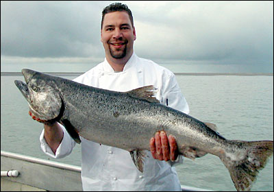 Chandlers chef Dan Thiessen on the Copper River, where even the fish smile.