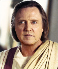 Christopher Walken in Caesar.