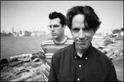 Flansburgh, left, and Linnell in Gigantic.