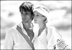 Mutual brain damage? The glamorously demented Irons and Kaas in Gentlemen.