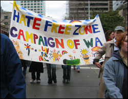 Hate Free Zone on the streets.