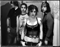 Brody Dalle broods while the Distillers distill.