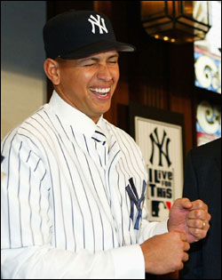 Alex Rodriguez might be laughing now . . . .