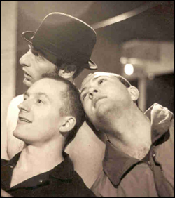 Clockwise from top: Justin Beard, Teal Allan, and Malte Frid&ndash;Nielsen.