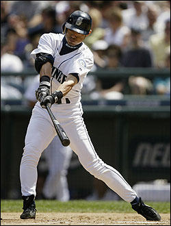Ichiro leads the Rainiers all-stars.