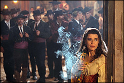 Ardant as Callas: spectacularly operatic.