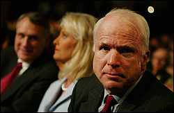 McCain: keeping the heat on Boeing and the Air Force.