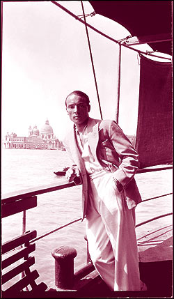 George Balanchine in Venice, Italy, in 1926.