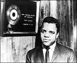 Berry Gordy Jr. and the first of his many platinum singles.