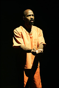 A life behind bars: Mwine steps out of Biro's darkness.