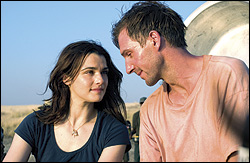 Weisz and Fiennes stick together, even when they're not.