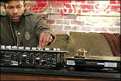 New York DJ and producer Waajeed.