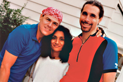 From left: Sam, Samantha, and Steven.