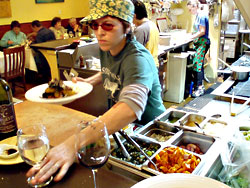 Harmony in the all-female kitchen at Dandelion.