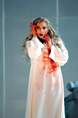 Psycho: Lady Macbeth, portrayed by Andrea Gruber.