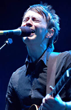 Radiohead's Thom Yorke.