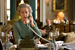 Mirren does anything but phone it in.