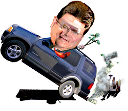 After Adding a Hybrid to His Fleet, Mayor Nickels Gulped Even More Gas
