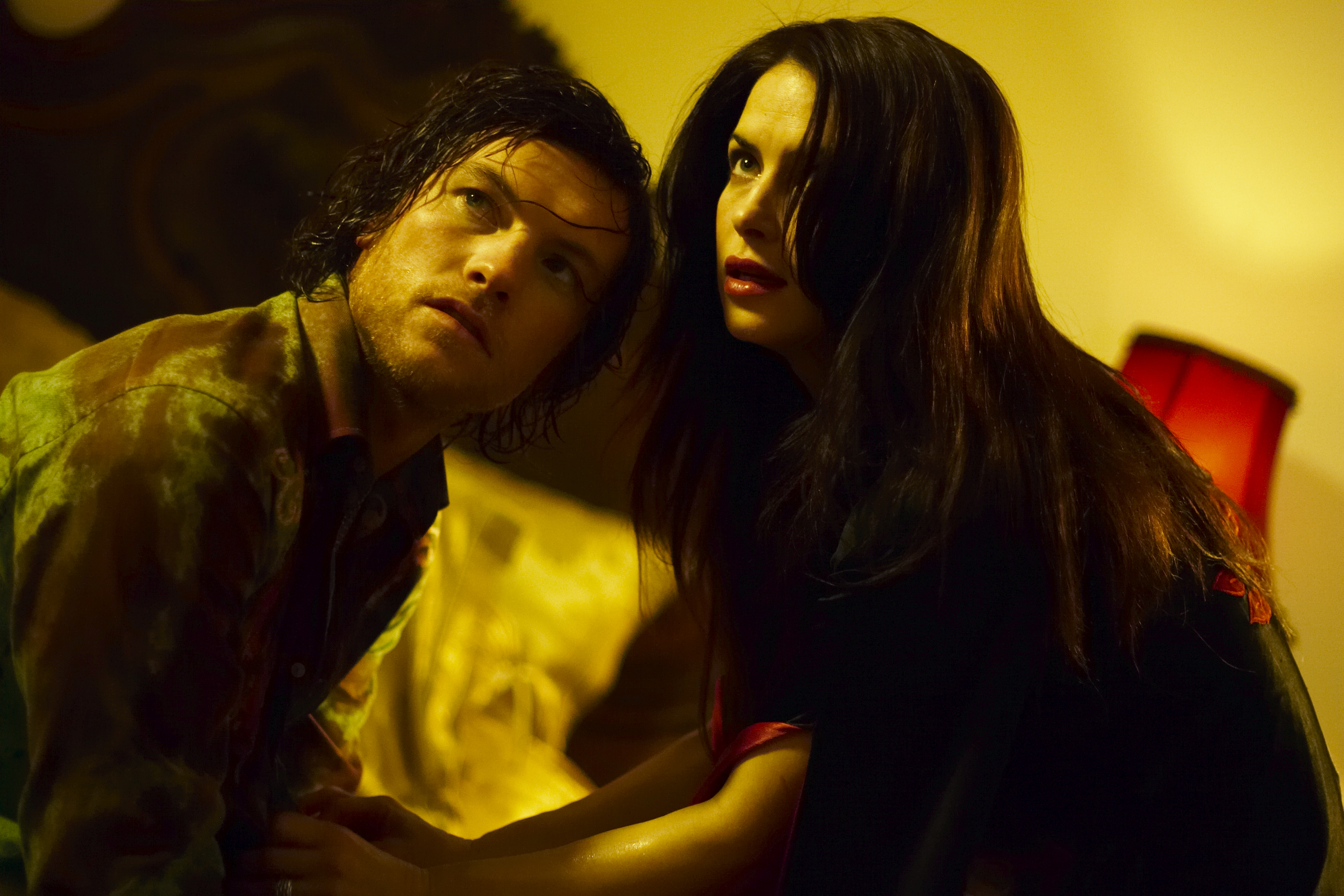 Conspirators Sam Worthington and Victoria Hill.