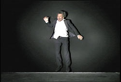 A still from Hill’s 2000 Wall Piece.