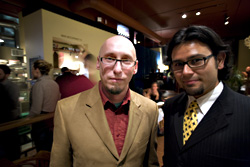 Boris Gorodnitsky, left, and Oscar Velasco.