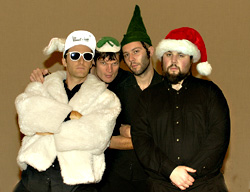 Wise guys as Wise Men: the Holiday Bizarre troupe.