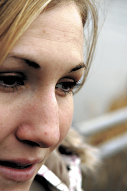 UW student Dawn Wiltzius had a bad pass through Pend Oreille County.