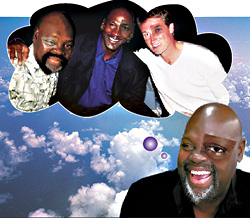 The Rev. Hutcherson aspires to be the Michael Jordan or Wayne Gretzky of Christianity.