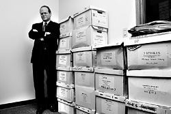 Satterberg, with lifers’ files.