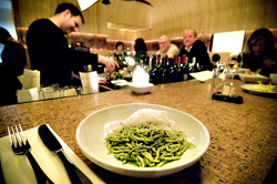 Trofie pasta with parsley pesto: Simple and magical.