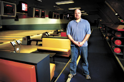 Andy Carl’s West Seattle Bowl is one of the last large bowling centers in Seattle proper.