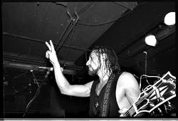 Peace out: Ben McMillan of Skin Yard and Gruntruck.