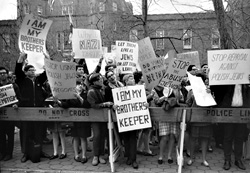 Protesters in Refusnik.