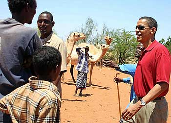 Senator Obama Goes to Africa