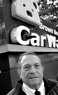 Brown Bears Odermat stands to benefit from a potential ban on residential car washing.