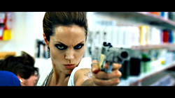 Jolie takes aim at the summer nerd-fantasy-fulfillment demo.
